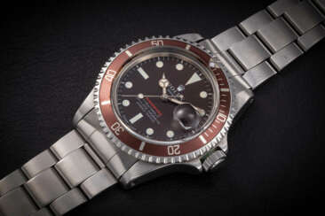 ROLEX, SUBMARINER REF. 1680 ‘TROPICAL’, A STEEL AUTOMATIC DIVER’S WATCH