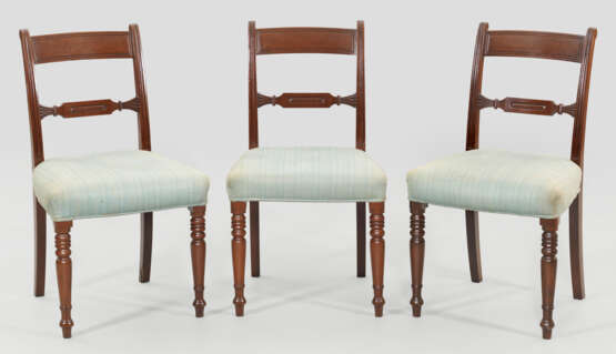 Drei Regency-Stühle - Foto 1