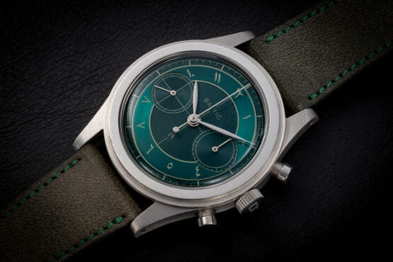 BALTIC, BICOMPAX 002 ‘PERPÉTUEL’, A LIMITED EDITION CHRONOGRAPH WITH EASTERN ARABIC NUMERALS - photo 1