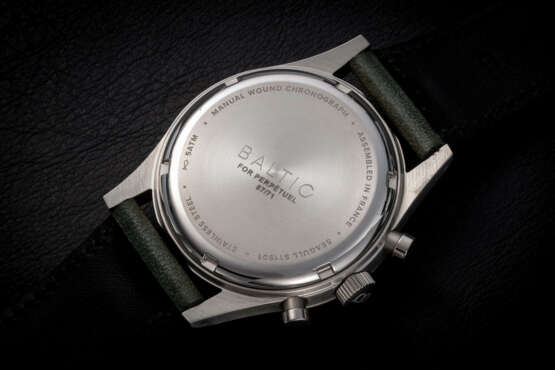 BALTIC, BICOMPAX 002 ‘PERPÉTUEL’, A LIMITED EDITION CHRONOGRAPH WITH EASTERN ARABIC NUMERALS - photo 2