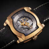 DELACOUR, LYRA, AN IMPRESSIVE PINK GOLD MINUTE REPEATING SKELETON WRISTWATCH - photo 1