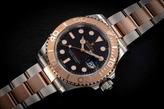 ROLEX, YACHT-MASTER REF. 116621, A STEEL AND GOLD AUTOMATIC WRISTWATCH - Foto 1