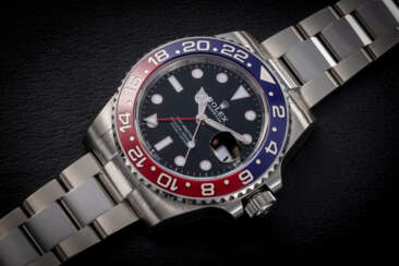 ROLEX, GMT-MASTER REF.126710 BLRO, A STEEL AUTOMATIC DUAL TIME WRISTWATCH