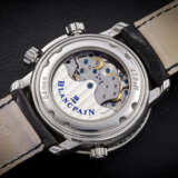 BLANCPAIN LEMAN REVEIL GMT ALARM, A STEEL AUTOMATIC WRISTWATCH WITH ALARM FUNCTION - photo 2
