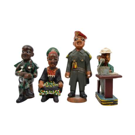 Sammlung von acht Figuren. AFRIKA, 20. Jh., - photo 2