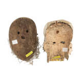 2 Masken aus leichtem Holz, GABUN: - photo 6