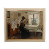 PIEPHO, CARL (1869-1920), "Junge Frau in Interieur", - Foto 2