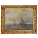 GOVERS, Berend Jakob, ATTRIBUIERT/UMKREIS (1836/43-1917), "Segelschiffe vor der Küste", - Foto 2