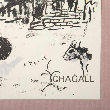 CHAGALL, MARC (1887-1985), "Derriere le Miroir - Chagall", - Foto 3