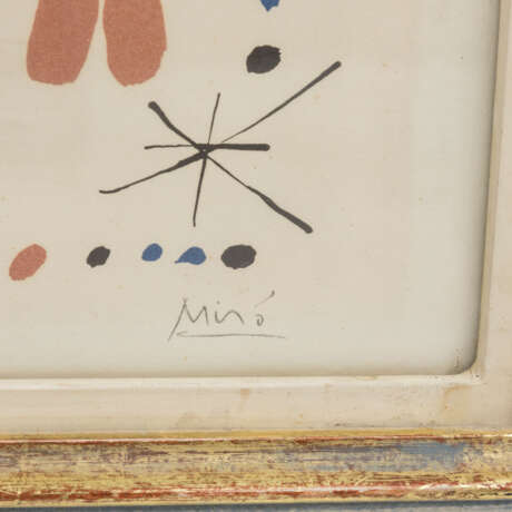 MIRÓ, Joan, NACH (1893-1983), "Figürliche Komposition", - photo 3