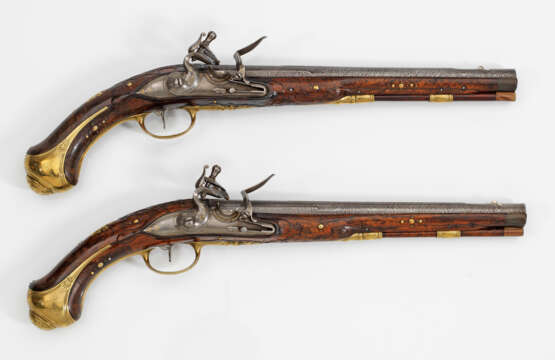 Hochwertiges Paar Steinschlosspistolen von musealer Qualität - фото 1