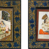 Zwei indische Miniaturen - photo 1