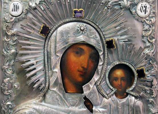 Икона Богородица "Казанская" - фото 3