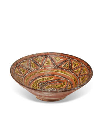 A NISHAPUR CONICAL POTTERY BOWL - photo 3