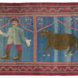 A SILK SAMARKAND FIGURAL POLYPTYCH - Auction prices