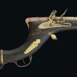 A MAGNIFICENT ENAMELLED FLINTLOCK GUN (JEZAIL) - фото 3