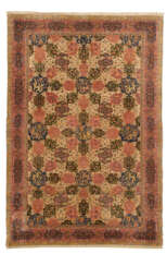 AN EXTREMELY FINE PASHMINA RUG