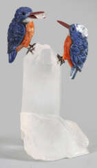 Paar Eisvögel aus dem Atelier Reiner Stein