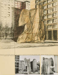 Christo (1935 Gabrovo - 2020 New York). Wrapped Sylvette, Project for Washington Square Village, New York