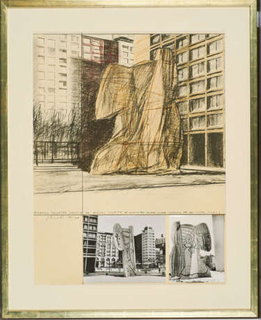 Christo (1935 Gabrovo - 2020 New York). Wrapped Sylvette, Project for Washington Square Village, New York - photo 2