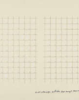 Osvaldo Romberg (1938 Buenos Aires). 88 white-yellow shapes - 88 white blue shapes. Hommage to Malevich No 3