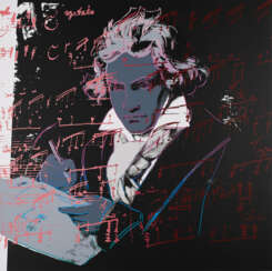 Andy Warhol (1928 Pittsburgh, PA/USA - 1987 New York). Beethoven 11.391