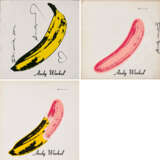 Andy Warhol (1928 Pittsburgh, PA/USA - 1987 New York). Mixed Lot of 3 Album Covers for the Album "The Velvet Underground & Nico" by The Velvet Underground - фото 1
