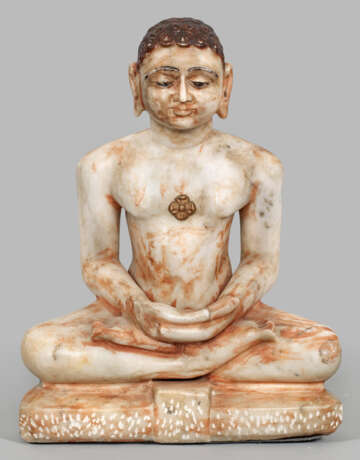 Sitzender Buddha-Figur - photo 1