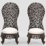 Paar prunkvolle Stühle - Foto 1