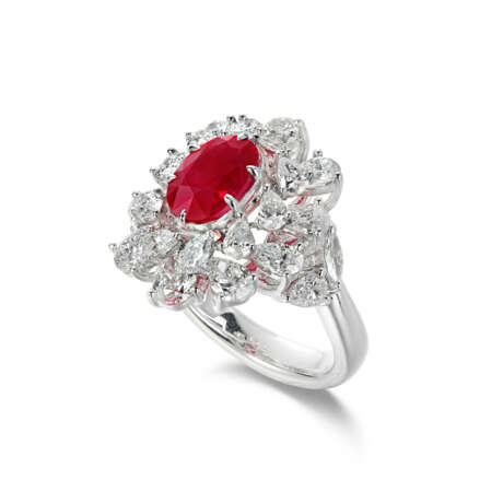 RUBY AND DIAMOND RING - фото 2