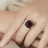 NO RESERVE - SPINEL AND DIAMOND RING - фото 3
