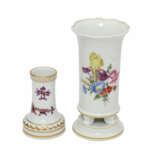 MEISSEN Vase und Leuchter, 20. Jahrhundert - photo 1