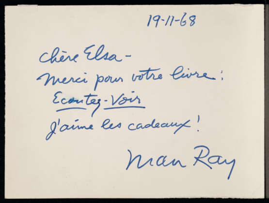 MAN RAY (1890-1976) - Foto 3