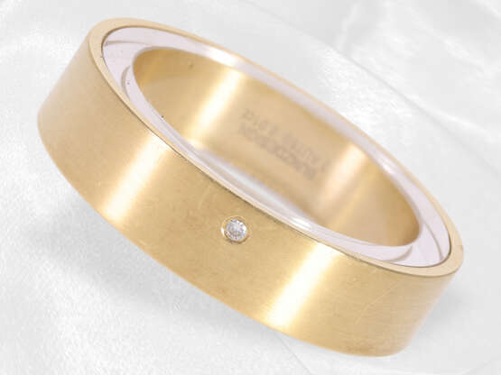Ring: hochwertiger, moderner Designer-Ring aus dem Hause Bunz, 18K Gold - фото 1