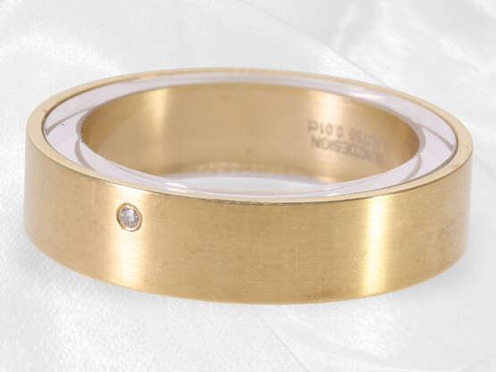 Ring: hochwertiger, moderner Designer-Ring aus dem Hause Bunz, 18K Gold - Foto 3