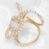 Ring: ausgefallener Designerrring mit hochwertigem Diamantbesatz, neuwertig - фото 3