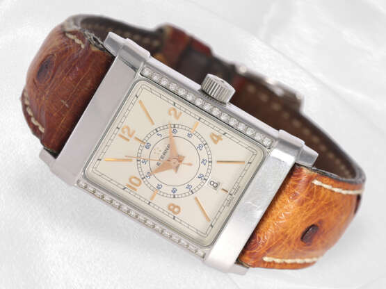 Armbanduhr: automatische "retro" Edelstahl-Armbanduhr, Eterna 1935, Ref. 8890.41/49 - Foto 1