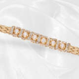 Armband: hochkarätiges vintage Brillant/Diamant-Goldschmiedearmband, ca. 2,37ct - Foto 3