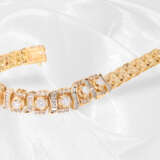 Armband: hochkarätiges vintage Brillant/Diamant-Goldschmiedearmband, ca. 2,37ct - фото 4