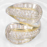 Ring: hochwertige und außergewöhnliche Goldschmiedearbeit mit Brillant-/Diamantbesatz, ca. 1,8ct - Foto 3