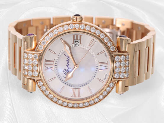 Armbanduhr: äußerst luxuriöse Damenuhr, Chopard Imperiale Ref. 4221 in 18K Rotgold - Foto 1