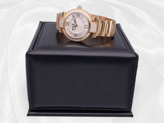 Armbanduhr: äußerst luxuriöse Damenuhr, Chopard Imperiale Ref. 4221 in 18K Rotgold - photo 5