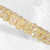 Ring: außergewöhnlicher Diamant/Memoire-Ring aus 18K Gelbgold mit schönen fancy Diamanten von insgesamt ca. 3,99ct, Neuware - фото 3
