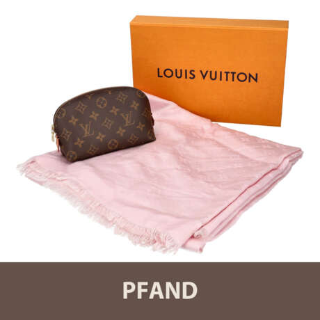 PFANDAUKTION - Louis Vuitton Schal im Full-Set, - Foto 1