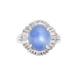 Ring mit feinem hellblauen Sternsaphir - фото 2