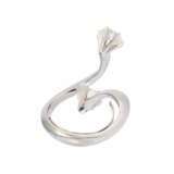 Ring mit 2 Brillanten, 1x ca. 0,6 ct, und 1x ca. 0,7 ct, - Foto 3