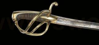 “Sabre of an officer of the Royal horse artillery in the sheath.” - photo 1