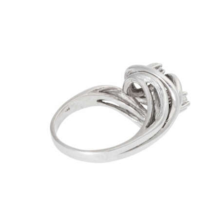 Ring mit zentralem Brillant ca. 0,25 ct, - photo 3