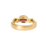 Ring mit Rubin ca. 1 ct, - Foto 1