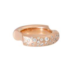 Ring mit 25 Brillanten zus. ca. 0,59 ct (punziert),